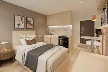 1 bed studio, Newmarket Street, City Centre, Cambridge, CB58JL - Image 2